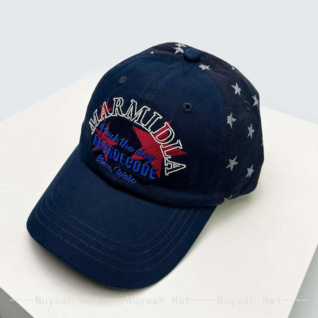 Baseball Letteringing Alphabet Stitched KFashion Style Korean Preppy Women Men Her Him For Fresh Caps Peaked Hats Sunshade Personal Versatile