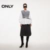 ONLY 2026 Spring Women's Faux Two-Piece Knit V-Neck Shirt