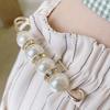 1Pcs Set Artificial Pearl Waist Pin Clips for Trousers Pants Skirts Dress Waistline Adjusting Shirts Sweater Brooch
