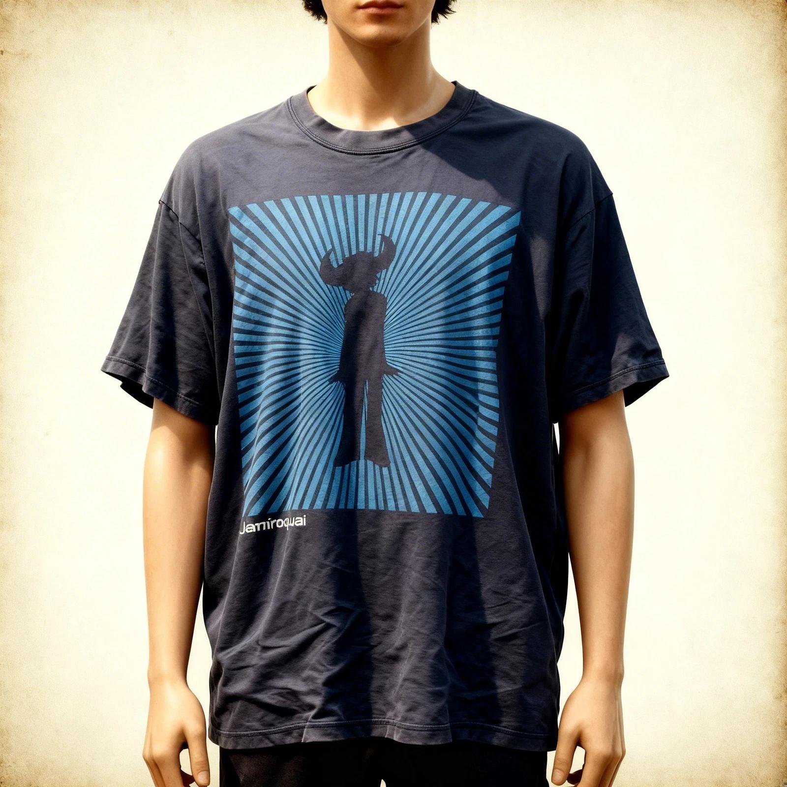 Jamiroquai Band Classic Style Navy Color Unisex Shirt Men Women S