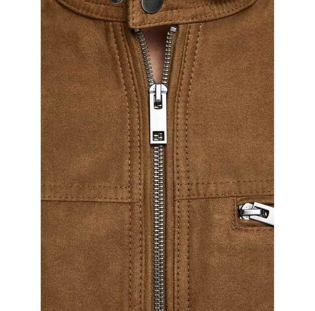 Jack & Jones – Rocky – Jacke aus gefälschtem Wildleder