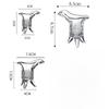 10ml/20ml/30ml Ancient Imperial Wine Glass Home Creative Transparent Three Legged Glass Cup Chinese Style Wine Glass Spirits Cup