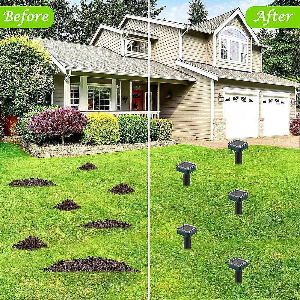 Confezione da 8 Repellenti per Serpenti Solari per Esterni, Repellente Ultrasuoni per Serpenti, Repellente Solare per Serpenti per Esterni