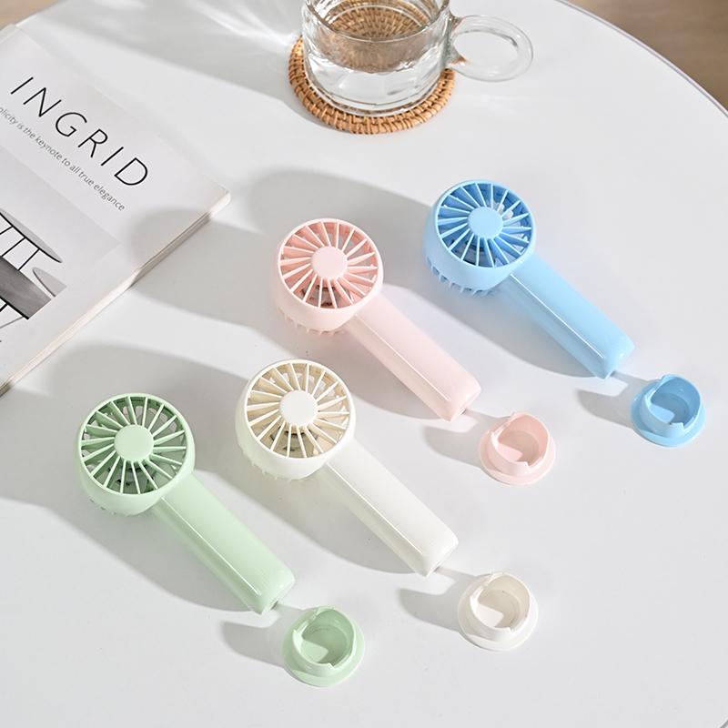 Portable USB Mini Fan Simple Outdoor and Desktop Use Low-Noise Multifunction for Car and Household Gift
