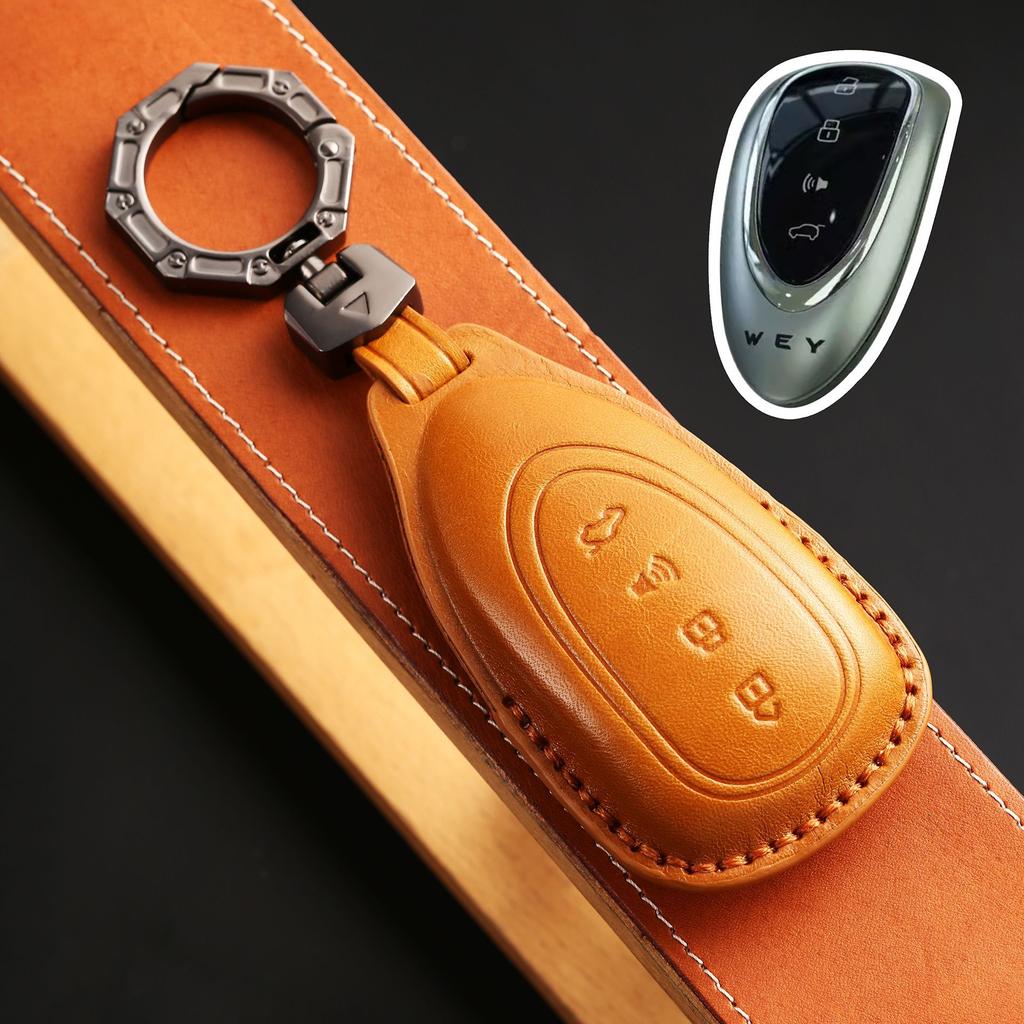 Applicable to 23 Wei brand Blue Mountain leather key case, special key bag, protective cover, modified accessories for automotive supplies