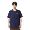 Comme Des Garcons Play Double Hearts T Shirt AX-T226-051-NAVY BLUE
