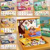 Wooden Childrens Puzzle With Magnetic Faces For Kids Ages 3 To 6 Educational Toy