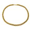 Rings Cross Connected Corn Stainless Steel Chain Necklace for Men Women 50cm Long Can be Customized Length