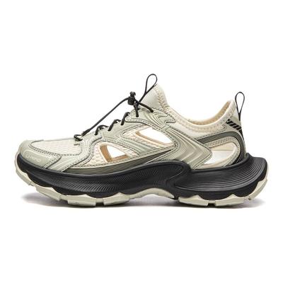 נעלי הליכה בנהר Li Ning Star Halo 2 עמידות להחלקה, עמידות לשחיקה, קלות משקל לנשים חאקי אפור AGUW038-4