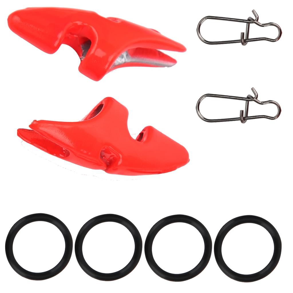 Shrimp Lure Head Cover Drop Weights Bait Sinker with Buckles for Fishing Accessories20g0.7oz