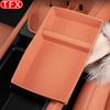 Für Changan Deepal S05 2024-2026 Auto Styling Armlehnenbox Aufbewahrungsbox Abdeckung Mittelkonsole Kabelloses Wasserbecher-Pad Zubehör