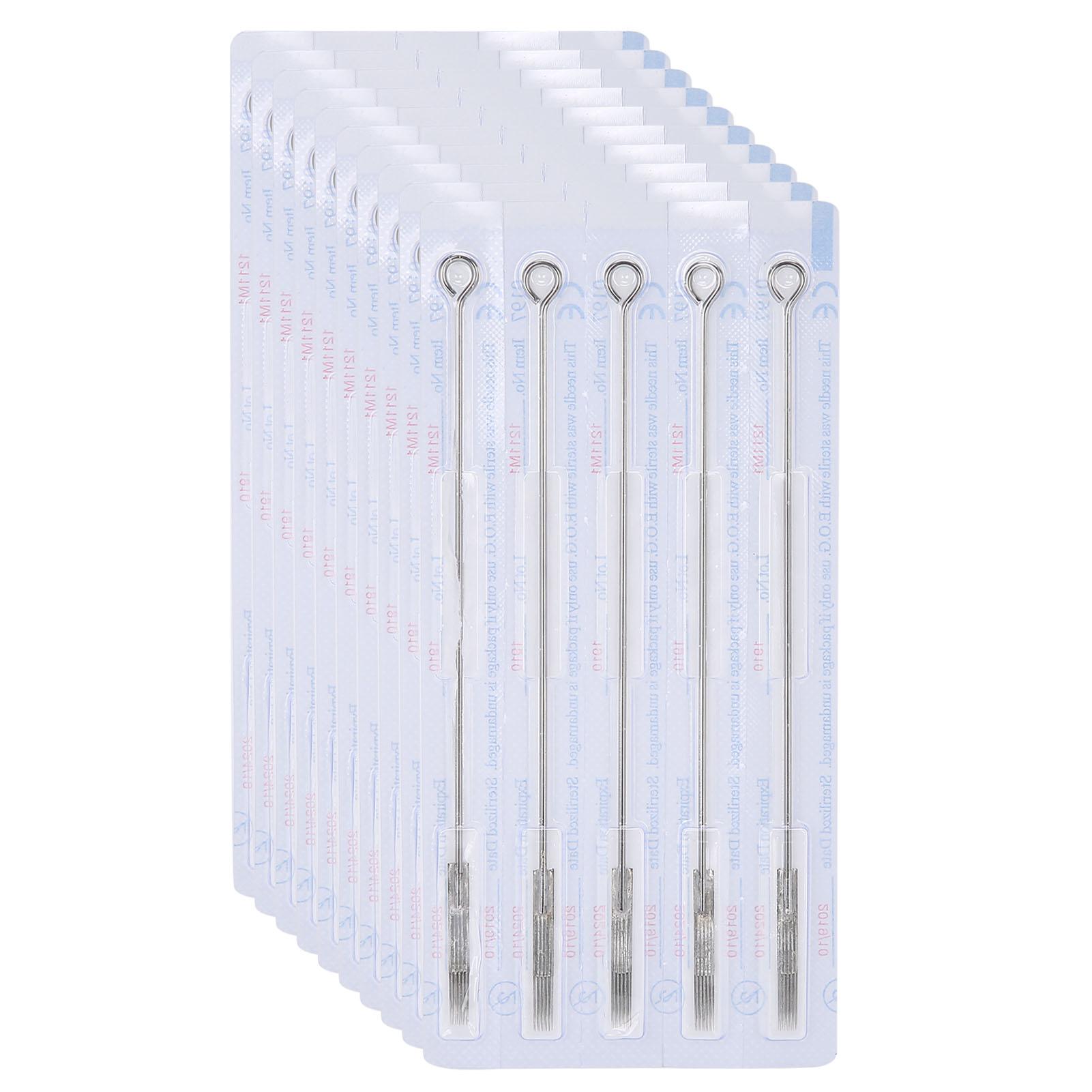 

50 шт. Коробка Одноразовые Тату Иглы Игла из Нержавеющей Стали Аксессуар для Тату Машинки 11M1