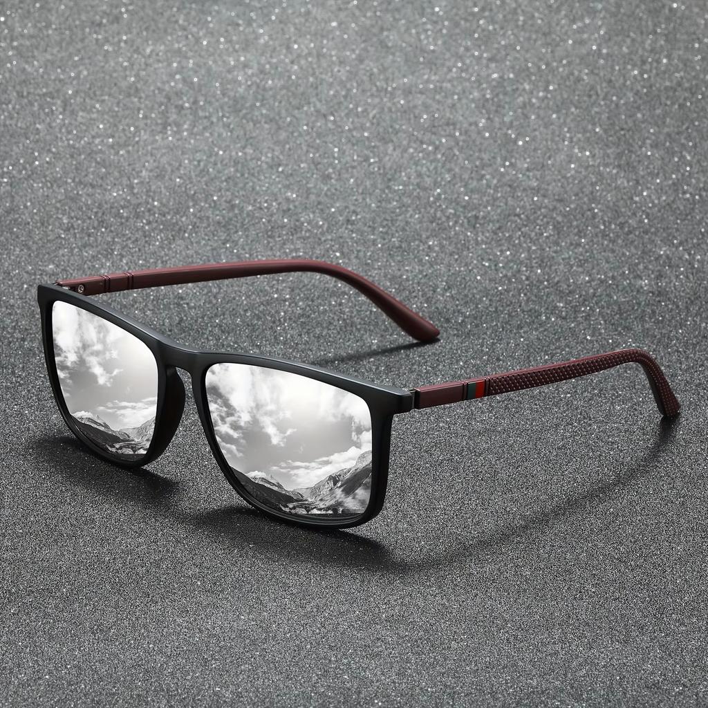 Square UV400 Sunglasses Anti Glare Sun Shades For Summer Vacation Travel Driving Fishing Outdoor Activities