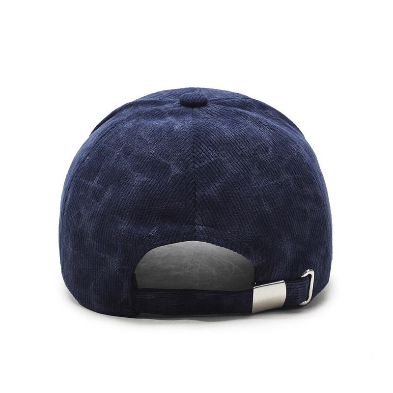 Autumn Winter Corduroy Baseball Cap Women's Winter Coldproof Cap Couple Hat Men Letter Embroidery Cap