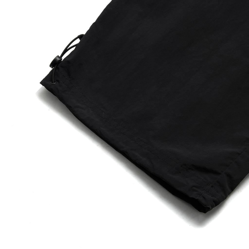 Li Ning Badfive Comfortable Casual Simple Lace-Up Straight Leg Sports Pants Men bottoms Black AYKV099-2