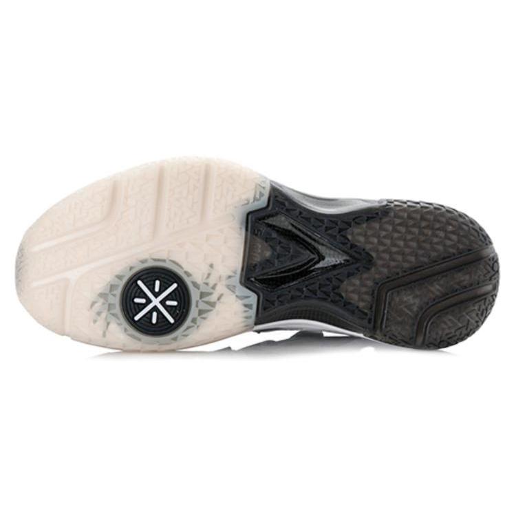 Li Ning WOW 5 Low top Basketball Shoes Men's Gray White ABAM057-6