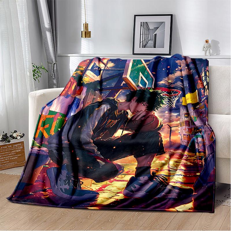 29 Style My Hero Academia Deku Bakugou Cartoon Anime Soft Flannel Blankets,Throw Blanket Comfortable for Beds Sofa Home Bedroom