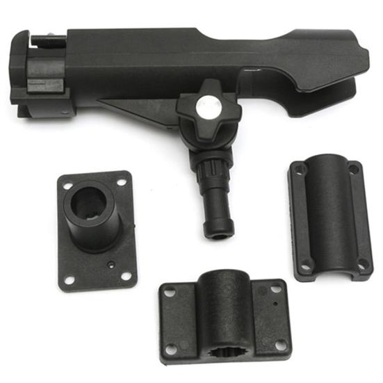 MUQZI Sports Accessory Rotatable Fishing Rod Holder Bracket With Screws For Boat Kayaking Yacht Tackle