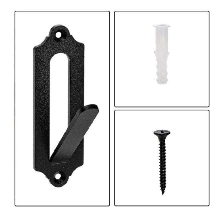 3Pcs Home Wall Mount Bracket With Expansion Screw Deer Skulls Mount Hook Skulls Hanger For Hanging Small Animals