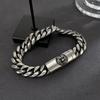 Personality Lion Bracelets for Men Stainless Steel Chinese Traditional Bracelet Bangle Jewelry Purchase ALN25123162