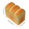 Bread Fidget Toy Squeeze Toy Bread Shape Simulation Sensory Fidget Toy Tear Resistant Funny Bread Stress Toy Bread Relaxing Toy