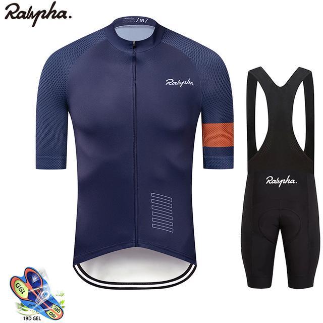 [Ready Stock] Rapha Summer Cycling Jersey Set Men's Cycling Jersey Bike Shorts Set Cycling Jersey