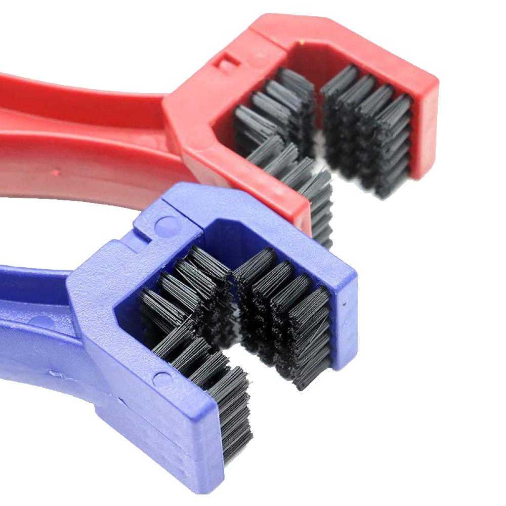 Chain Cleaner Brush Outdoor Scrubber Tool Plastic Brush for Motorcycle Bicycle Mountain Cycling Gear