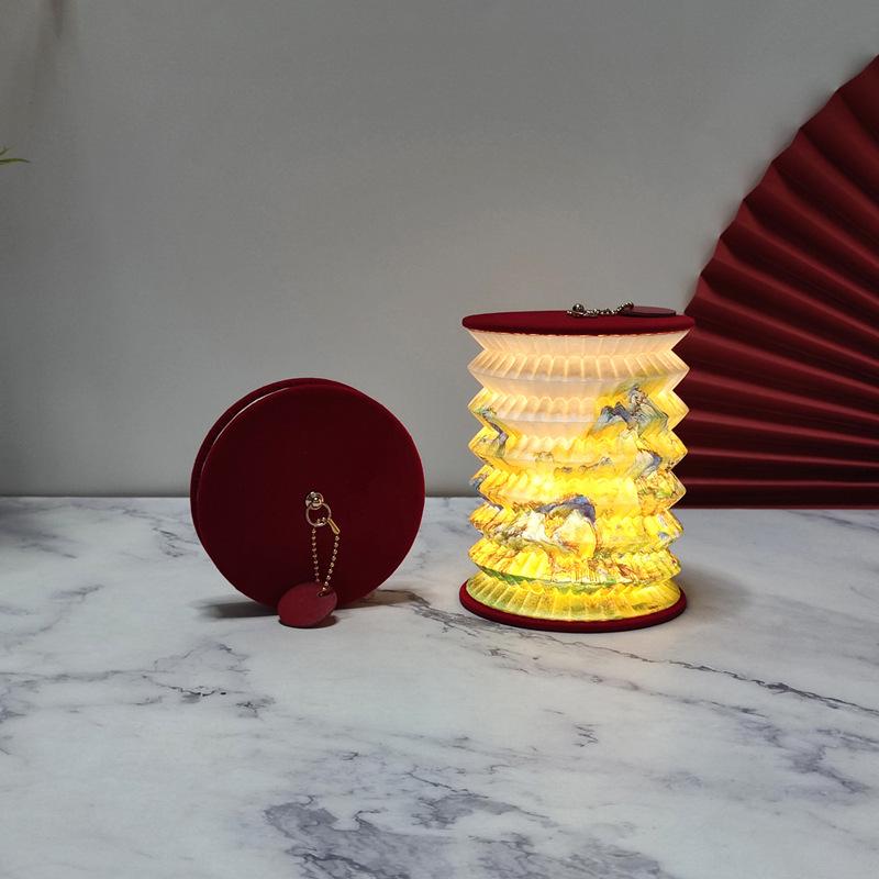 High-End Portable Foldable Book Light Lantern: The Perfect Creative Atmosphere Gift