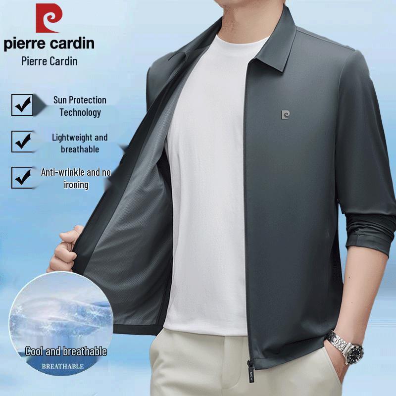 

Pierre Cardin Men s Lightweight Breathable Sun Protection Jacket 5XL