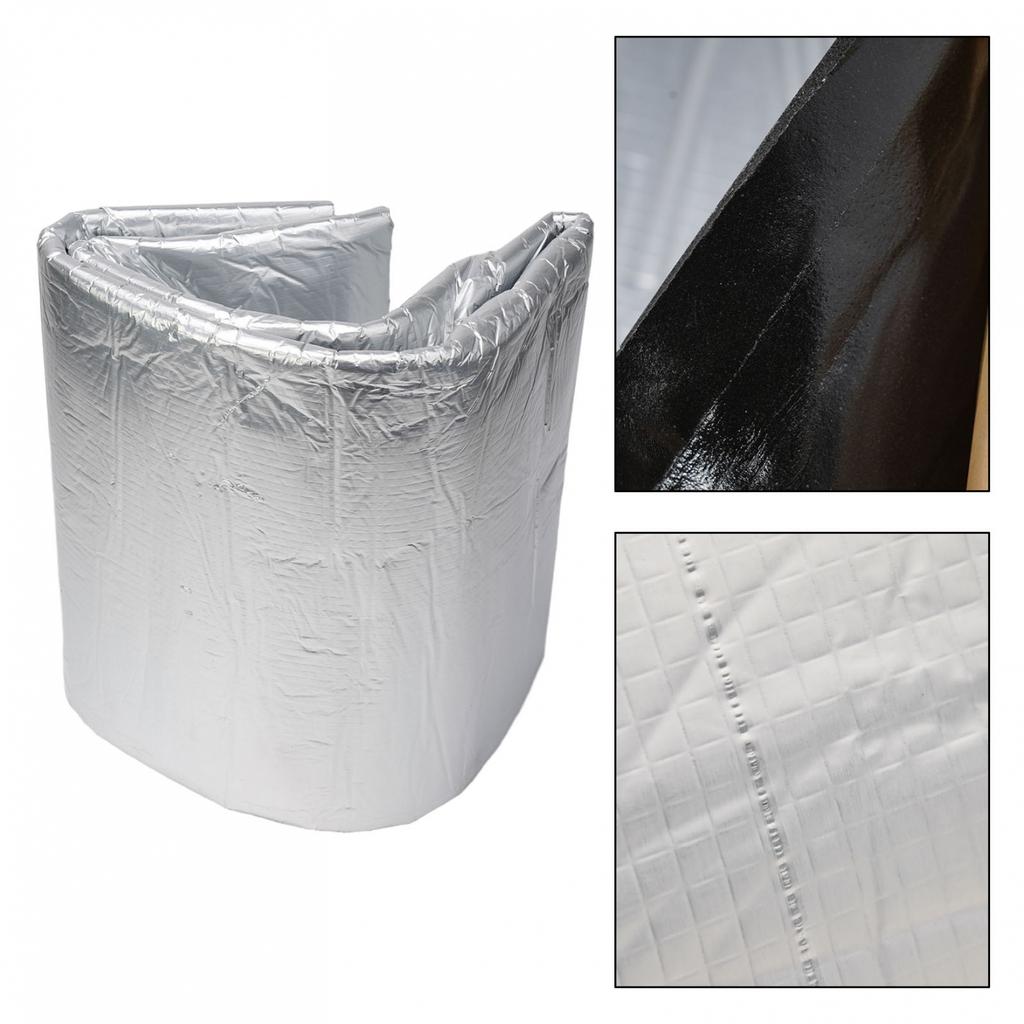 Thermal Heat Insulation Auto Thermal Silver Non-combustible Flame retardant