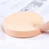 Professional Makeup Artist's Dual-Use Wet and Dry Sponge - Large Round White Puff for Foundation Application (9cm)