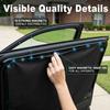 Car Window Shades  4PCS Magnetic Blackout Sun Shade Blinds for Side Windows  Privacy Car Curtains for Napping  Breastfeeding  Windshield Cover  Essen
