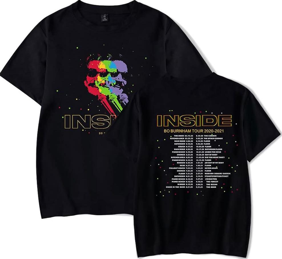 Bo Burnham Inside Tour 2020-2021 Comedy T-shirt size S-5XL XL
