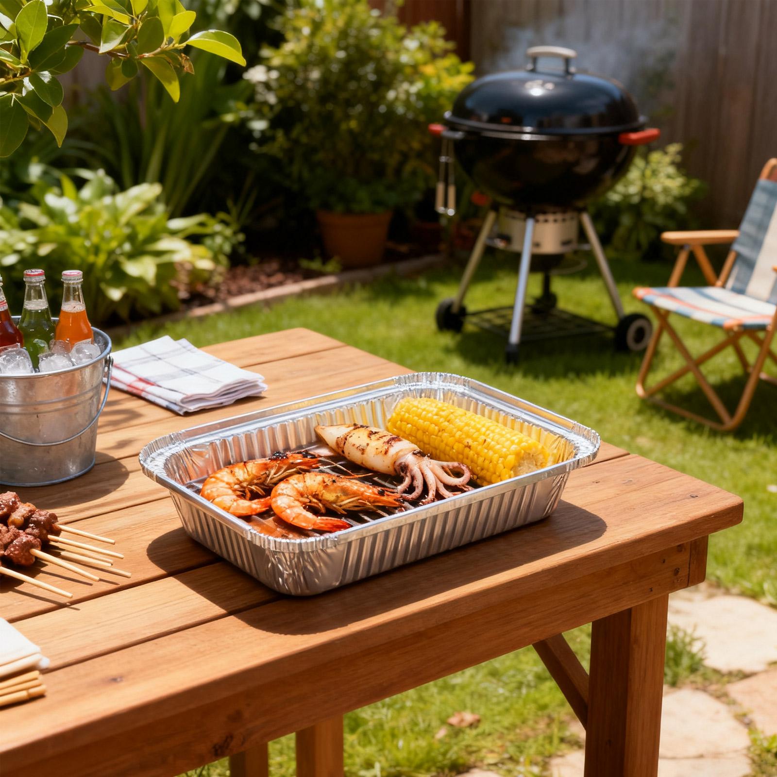 

Алюминиевая фольга форма для выпечки безопасна для духовки запечатываемая дуриан One Size белый