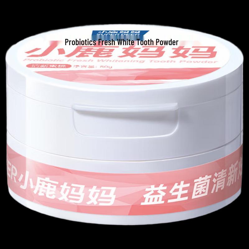 

Xiao Lu Mama Probiotic Fresh Peach Tooth Powder (5 x 50g)