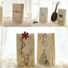Holiday Cookies Present Kraft Paper Bag Luxury Wedding Bags Wedding Candy Gift Baging Party Random Designs Vintage Style Papers