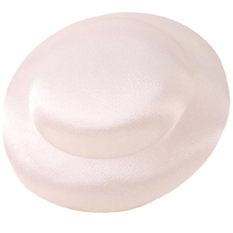 Elegant Homburg Fedoras Top Hat Fascinator Base Solid Color Hat Flat Hat Headwear Western Trend for Casual Wear