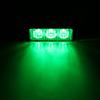 3 LED Car Truck Emergency Strobe Warning Light Hazard Indicator Flash Grille Lamp Red