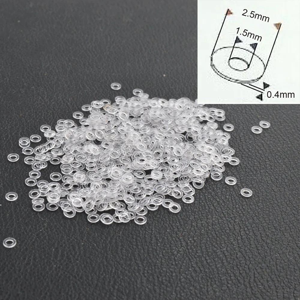 10000pcs  3.0x1.5mm 2.5x1.5mm Eyeglasses Glasses Washers Eyewear plastic Flat Pad Glasses Accessories