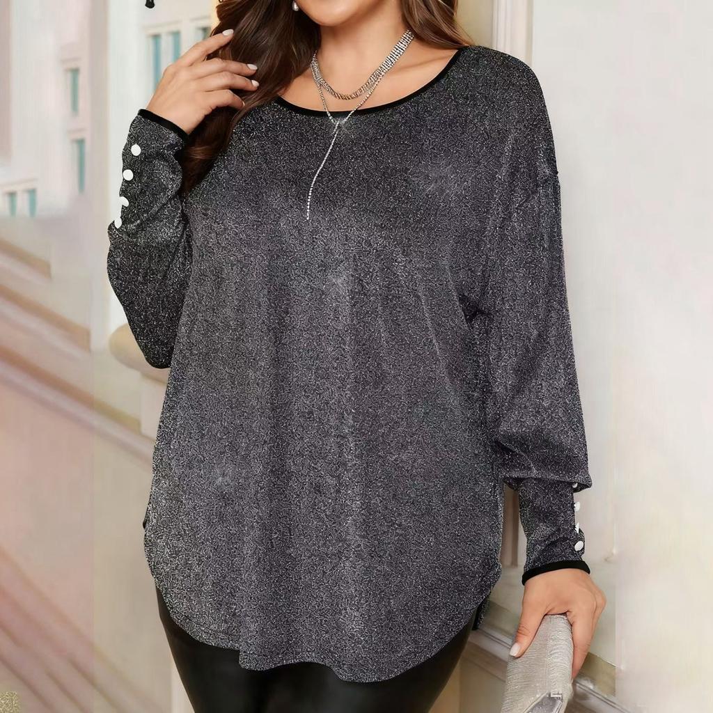 Women's Fashionable Long Sleeve Elegant Commuting And Casual Top