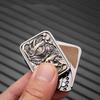 Edc New Push Cards Metal Square Push Cards Fidget Slider Sensory Anti Stress Metal Fidget Spinner Toys Stress Easing Venting Toy