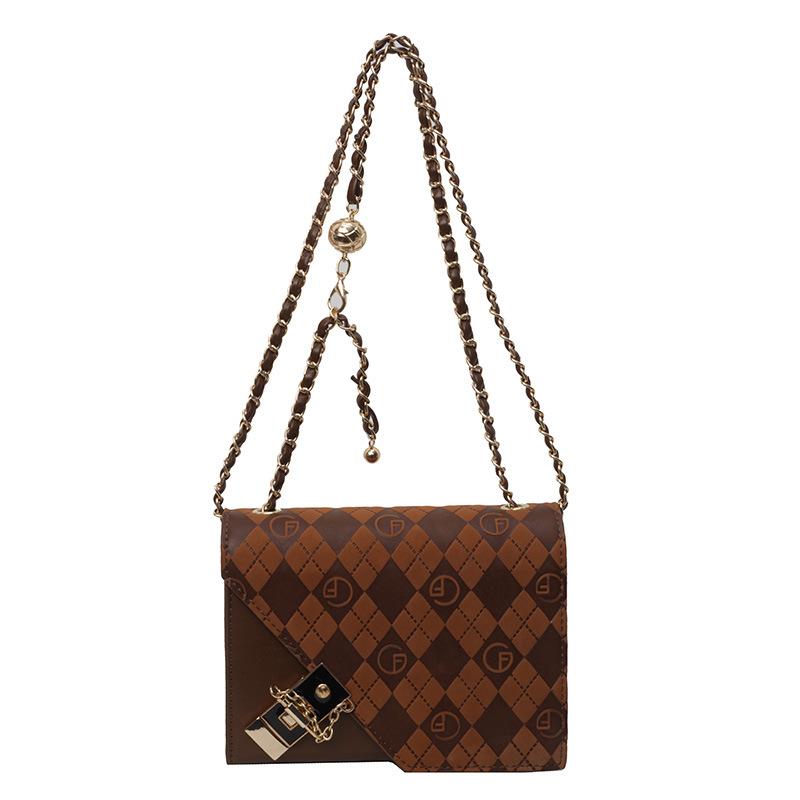 Bag New Commuter Rhombus Versatile Shoulder Messenger Bag Small Square Bag