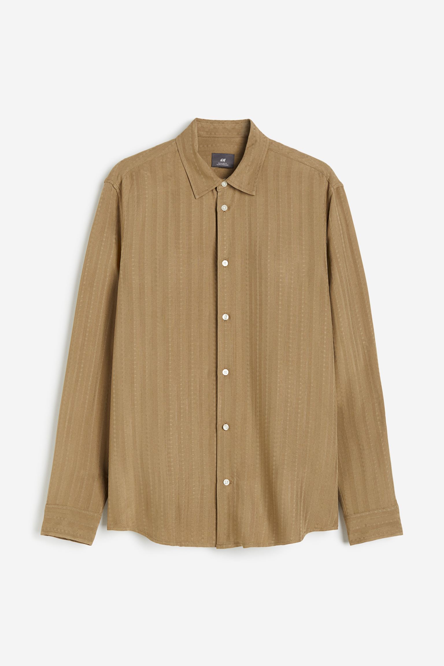 

Текстурированная рубашка стандартного кроя