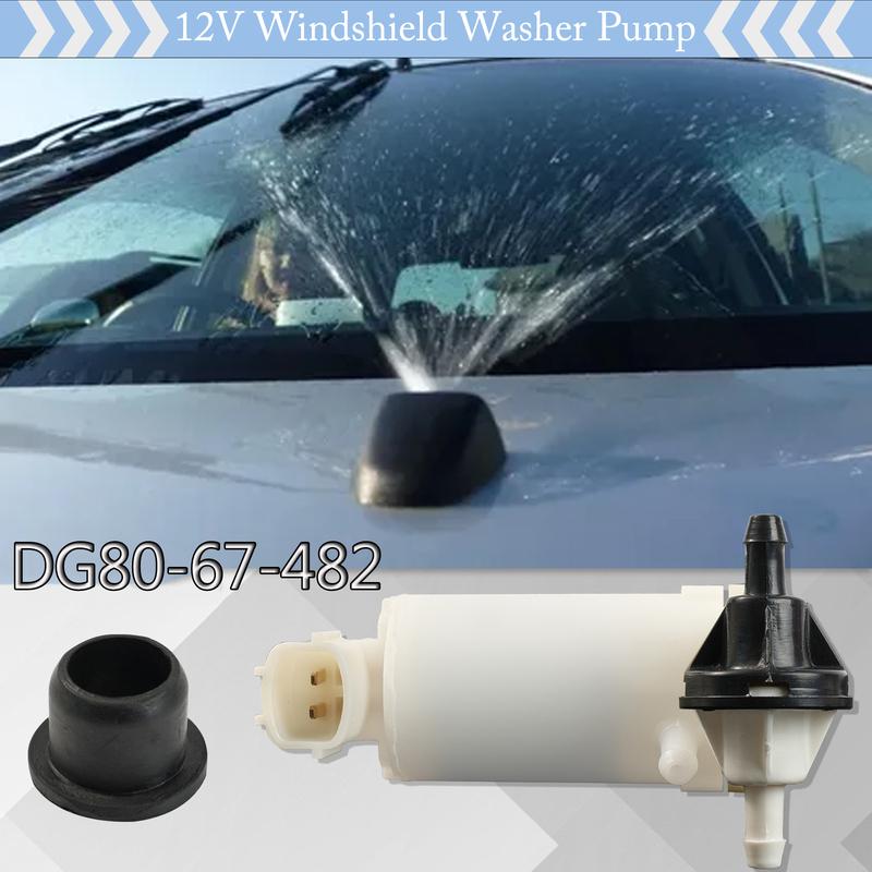Car Front Rear Wiper Washer Pump Motor Triple Outlet For Mazda 2 2007 2008 2009 2010 2011 2012 2013 2014 D65167482A DG80-67-482