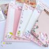 New Hello Kitty Sweet Note Paper 50 Sheets Cute Memo Notepad Portable Notebook for Students Girls School Stationery