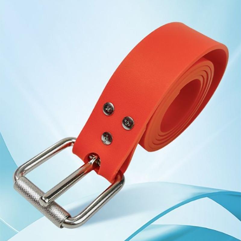 Adjustable Diving Weight Belt Freediving Diving Weight Belt Cuttable Silicone Snorkeling Weight Belt Easy to Use