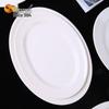 White Melamine Commercial Salad Plate
