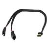 Can Bus Y Splitter Cable 558 465 Long Lifespan 4 Wire Y Splitter Cable for Holley EFI