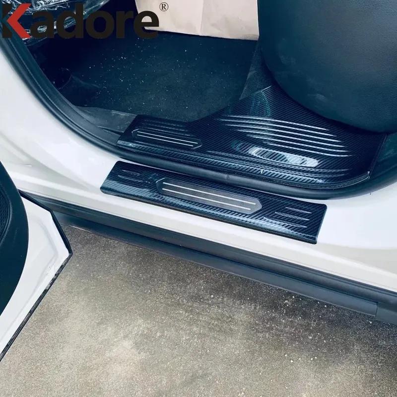 For Nissan Rogue X-trail -2025 2026 Steel Door Sill Scuff Plate Cover Trim Welcome Pedal Threshold Guard Car Accessories