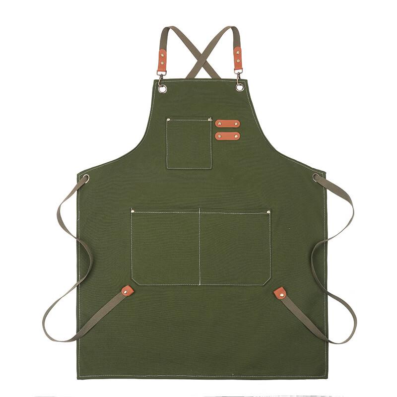 Long Sleeveless Art Apron
